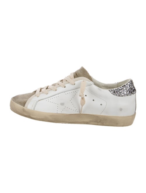 Golden Goose Leather Colorblock Pattern Sneakers w/ Tags