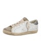 Golden Goose Leather Colorblock Pattern Sneakers w/ Tags
