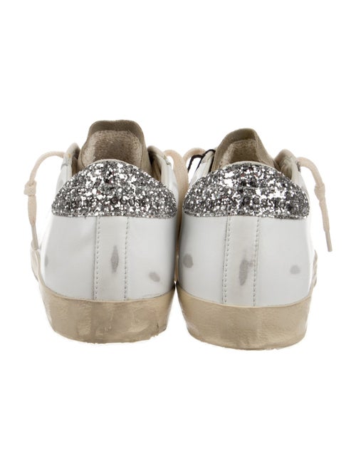 Golden Goose Leather Colorblock Pattern Sneakers w/ Tags