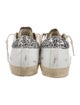 Golden Goose Leather Colorblock Pattern Sneakers w/ Tags