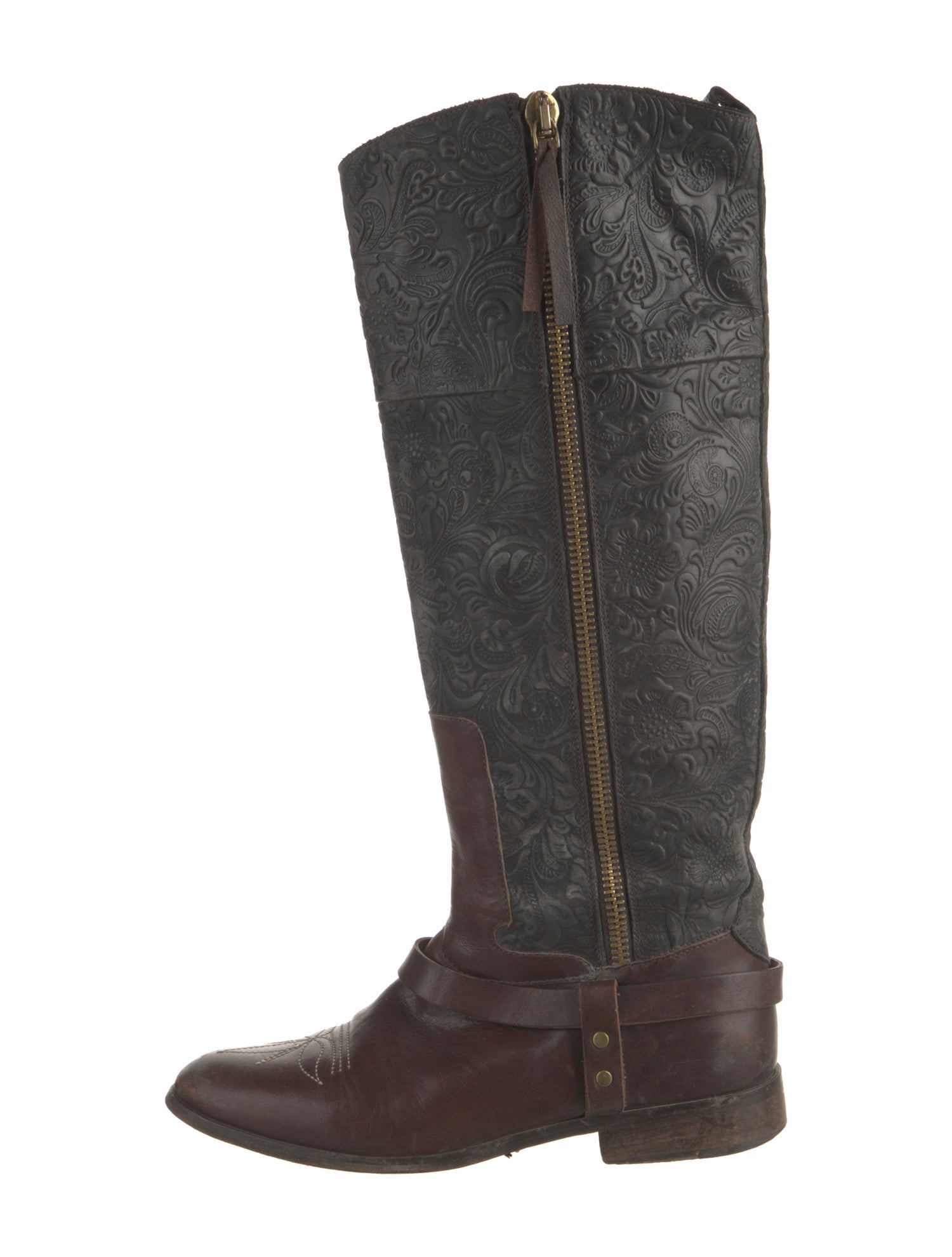 Golden Goose Leather Riding Boots