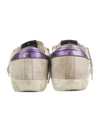 Golden Goose Suede Printed Sneakers