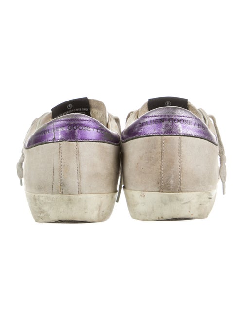 Golden Goose Suede Printed Sneakers