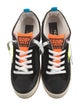 Golden Goose Glitter Colorblock Pattern Sneakers