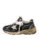 Golden Goose Mesh Colorblock Pattern Sneakers