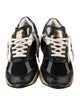 Golden Goose Mesh Colorblock Pattern Sneakers