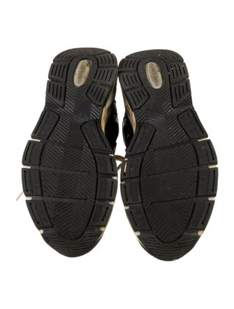 Golden Goose Mesh Colorblock Pattern Sneakers