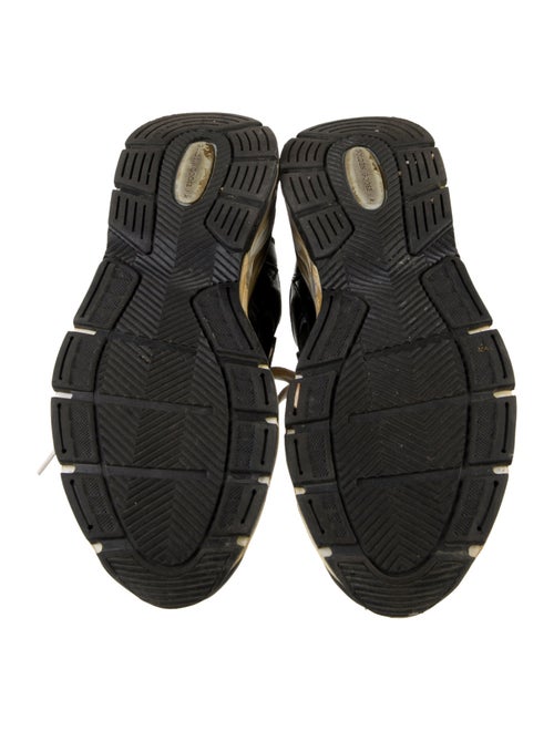 Golden Goose Mesh Colorblock Pattern Sneakers