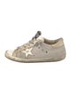 Golden Goose Leather Colorblock Pattern Sneakers