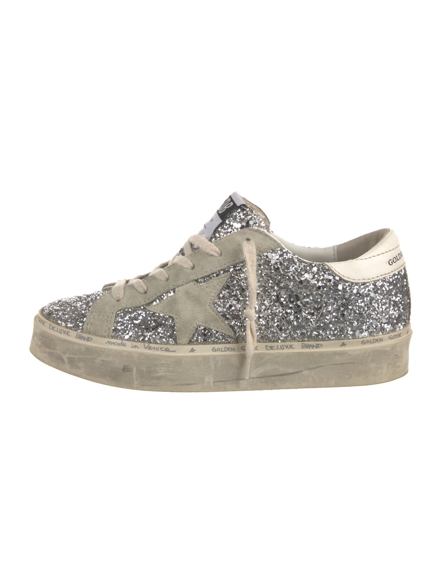Golden Goose Glitter Glitter Accents Sneakers