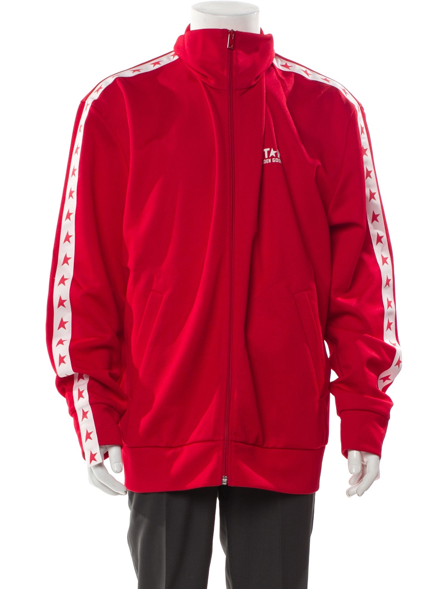 Golden Goose Striped Turtleneck Sweatshirt