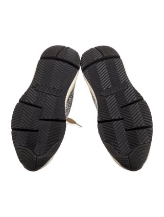 Golden Goose Suede Colorblock Pattern Sneakers