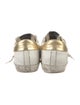 Golden Goose Leather Colorblock Pattern Sneakers