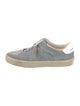 Golden Goose Suede Colorblock Pattern Sneakers