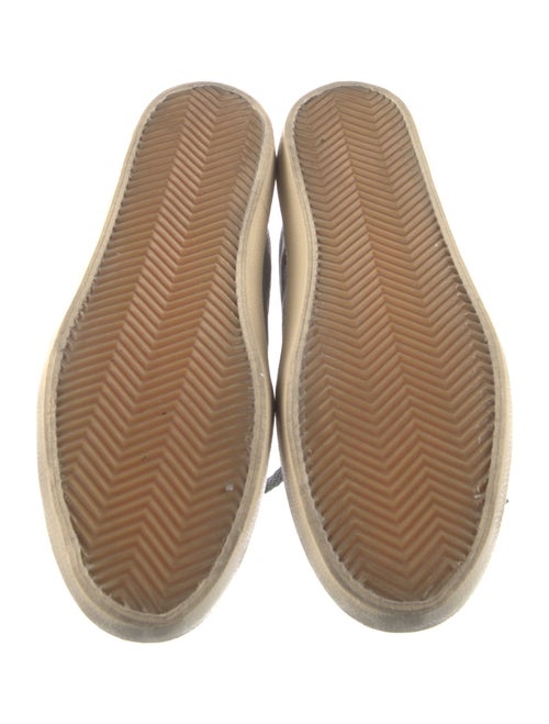 Golden Goose Suede Colorblock Pattern Sneakers