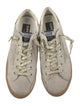 Golden Goose Canvas Distressed Accents Sneakers
