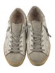 Golden Goose Leather Colorblock Pattern Sneakers