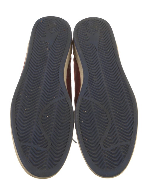 Golden Goose Suede Glitter Accents Sneakers