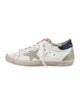 Golden Goose Leather Distressed Accents Sneakers