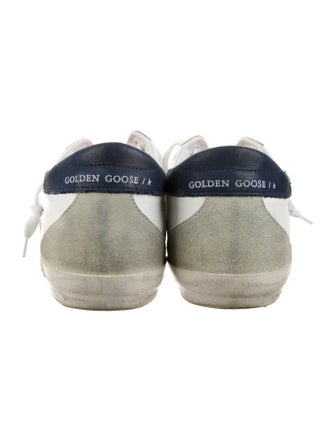 Golden Goose Leather Distressed Accents Sneakers