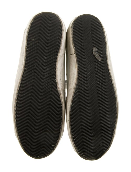 Golden Goose Leather Distressed Accents Sneakers