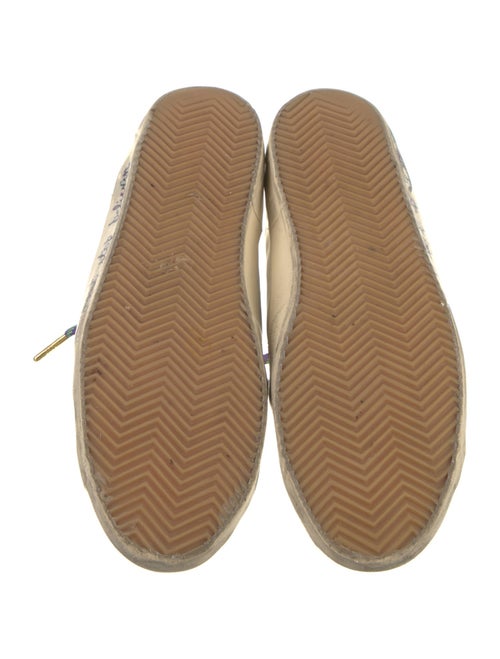 Golden Goose Leather Printed Sneakers