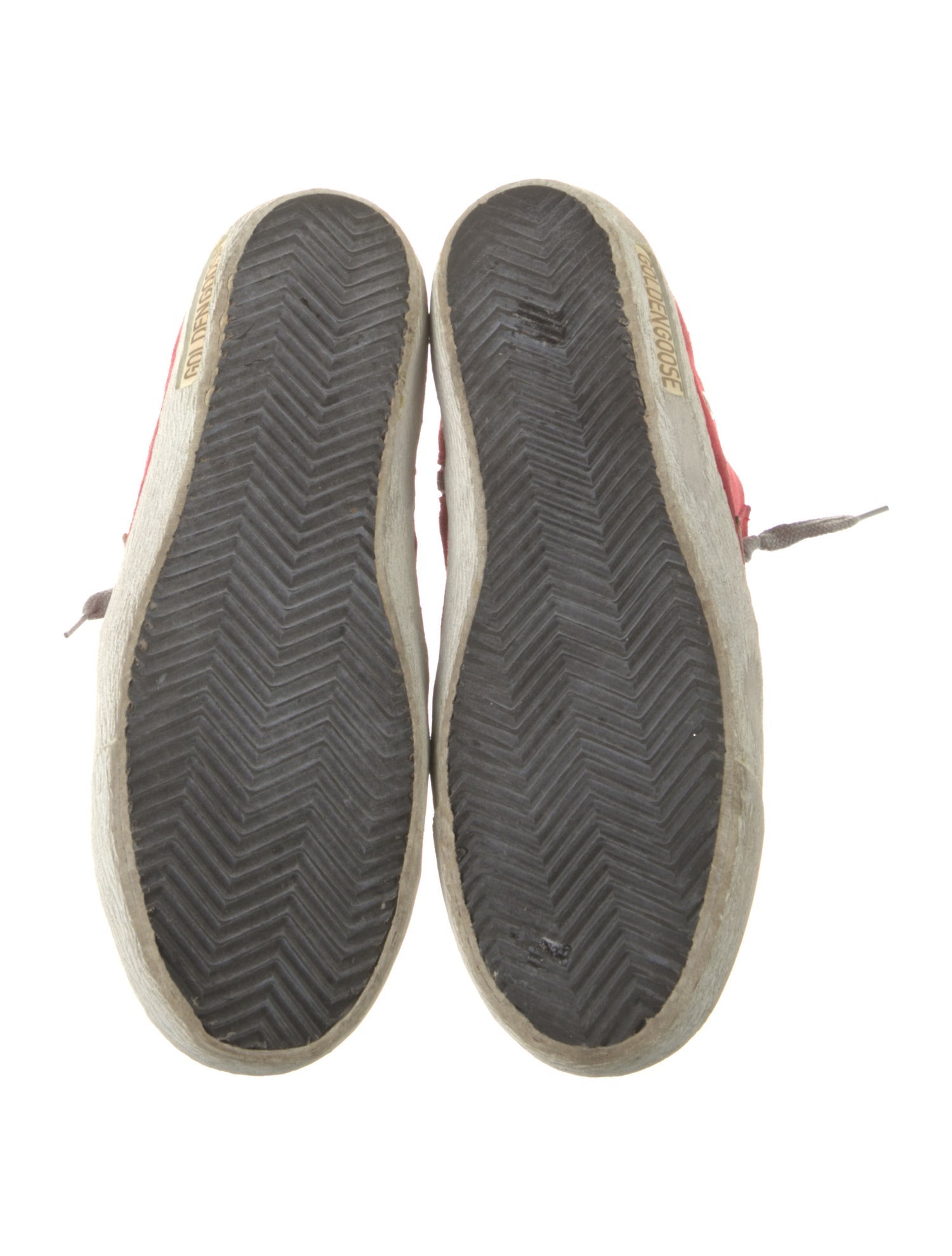 Golden Goose Suede Distressed Accents Sneakers