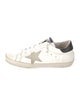 Golden Goose Leather Distressed Accents Sneakers