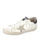 Golden Goose Leather Distressed Accents Sneakers