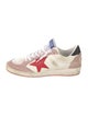 Golden Goose Leather Colorblock Pattern Sneakers