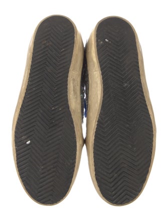 Golden Goose Sequins Colorblock Pattern Sneakers