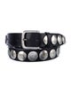 Golden Goose Leather Studded Accents Belt