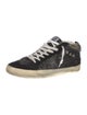 Golden Goose Glitter Distressed Accents Sneakers