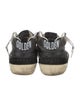 Golden Goose Glitter Distressed Accents Sneakers
