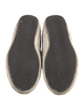 Golden Goose Glitter Colorblock Pattern Sneakers