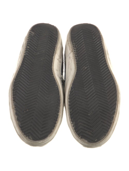 Golden Goose Glitter Colorblock Pattern Sneakers