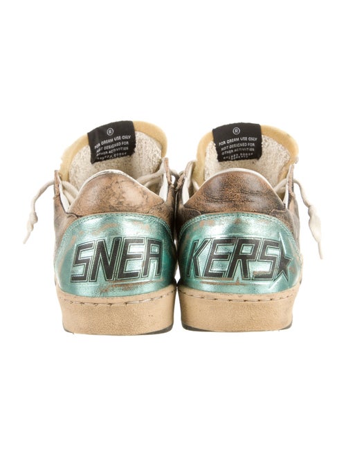 Golden Goose Suede Printed Sneakers