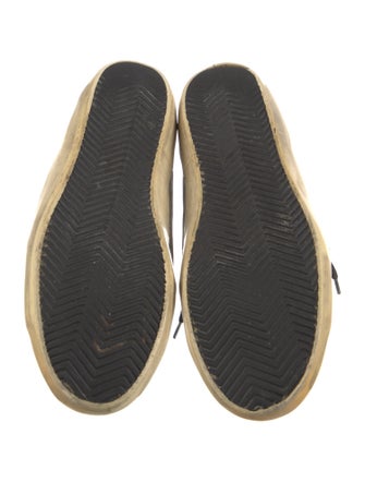 Golden Goose Glitter Graphic Print Sneakers