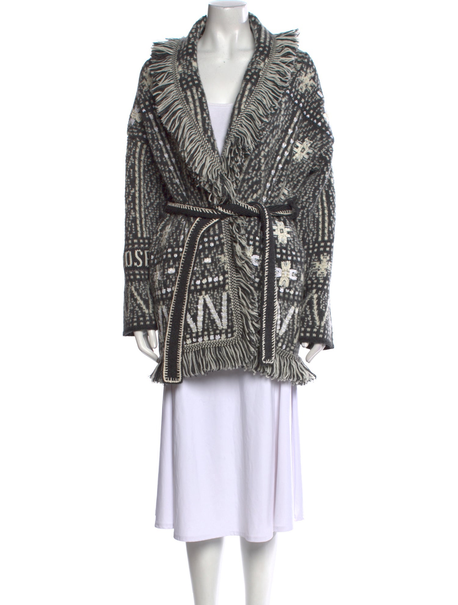 Golden Goose Virgin Wool Printed Sweater