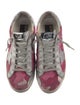 Golden Goose Canvas Printed Sneakers