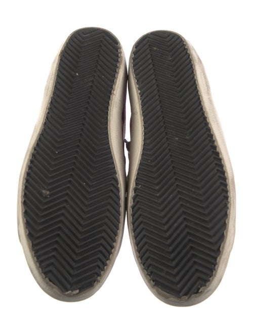 Golden Goose Canvas Printed Sneakers