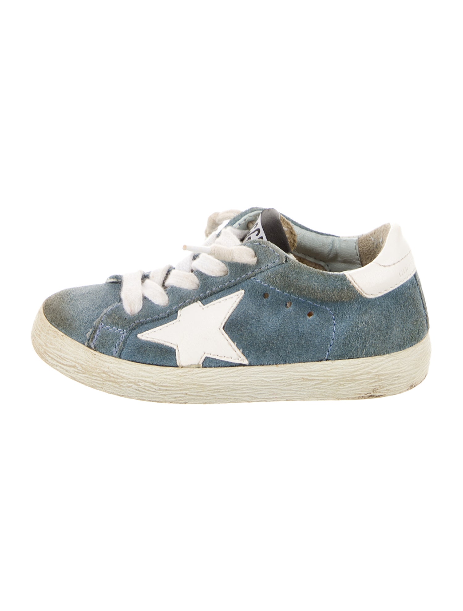 Golden Goose Kids' Suede Low Top Sneakers