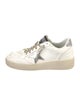 Golden Goose Leather Distressed Accents Sneakers