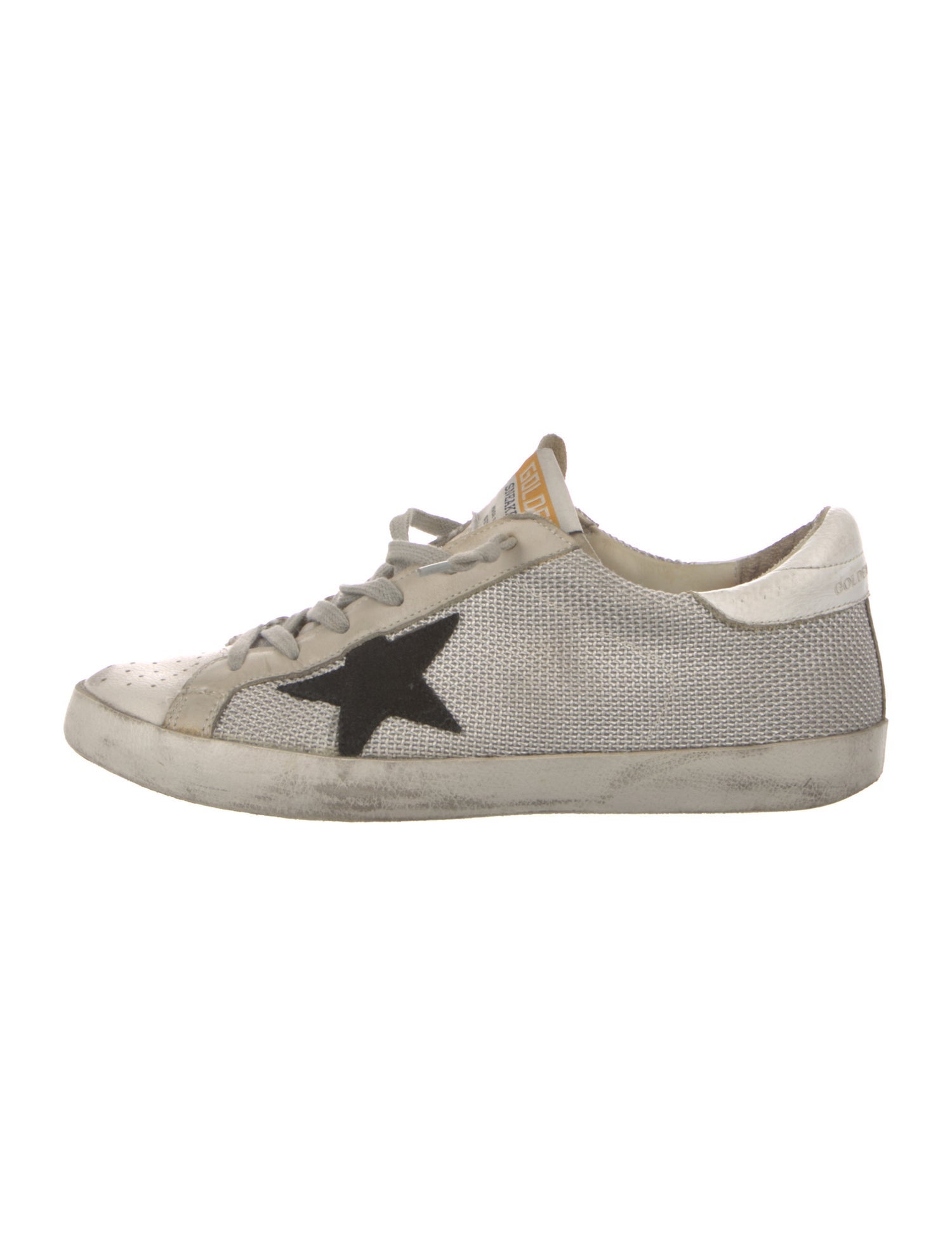 Golden Goose Mesh Graphic Print Sneakers