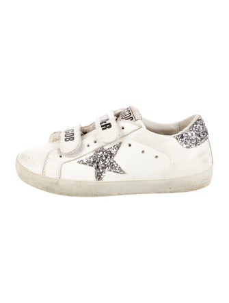 Golden Goose Girls' Leather Low Top Sneakers