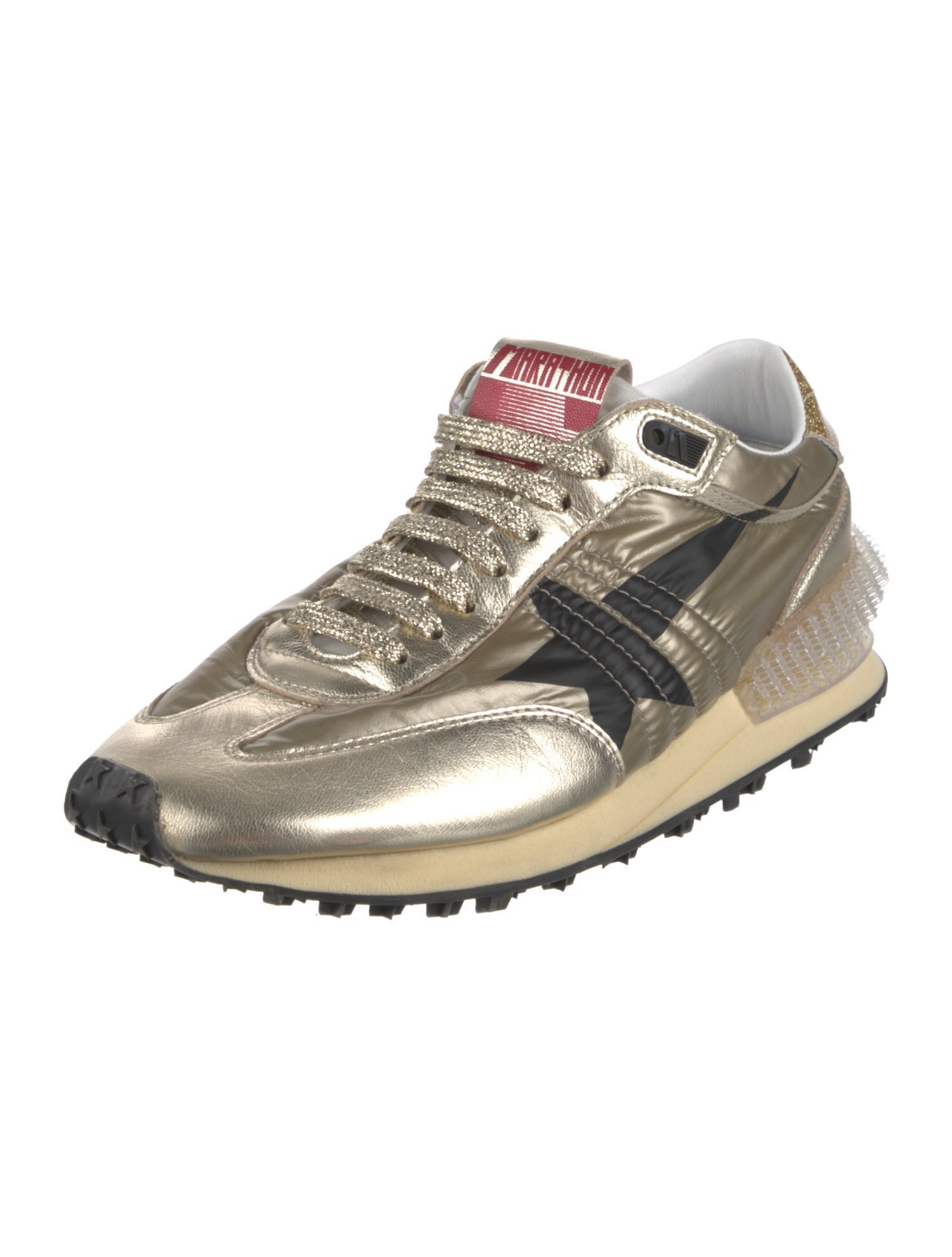 Golden Goose Nylon Printed Sneakers