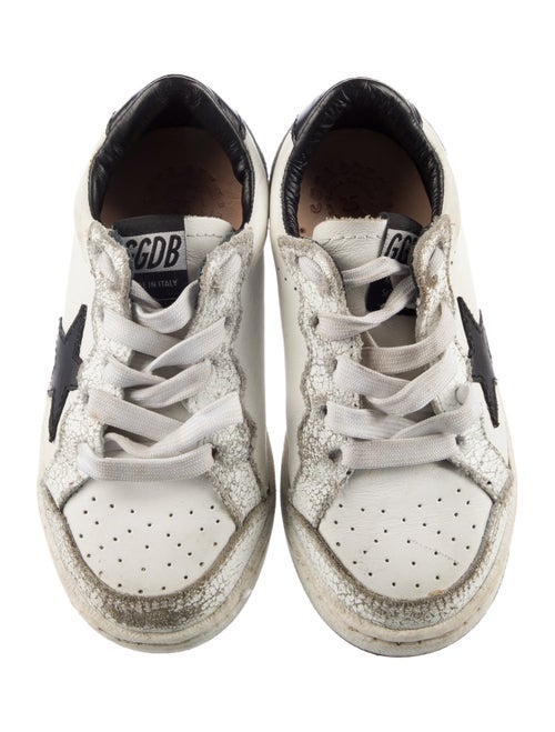 Golden Goose Kids' Low-Top Distressed Sneakers