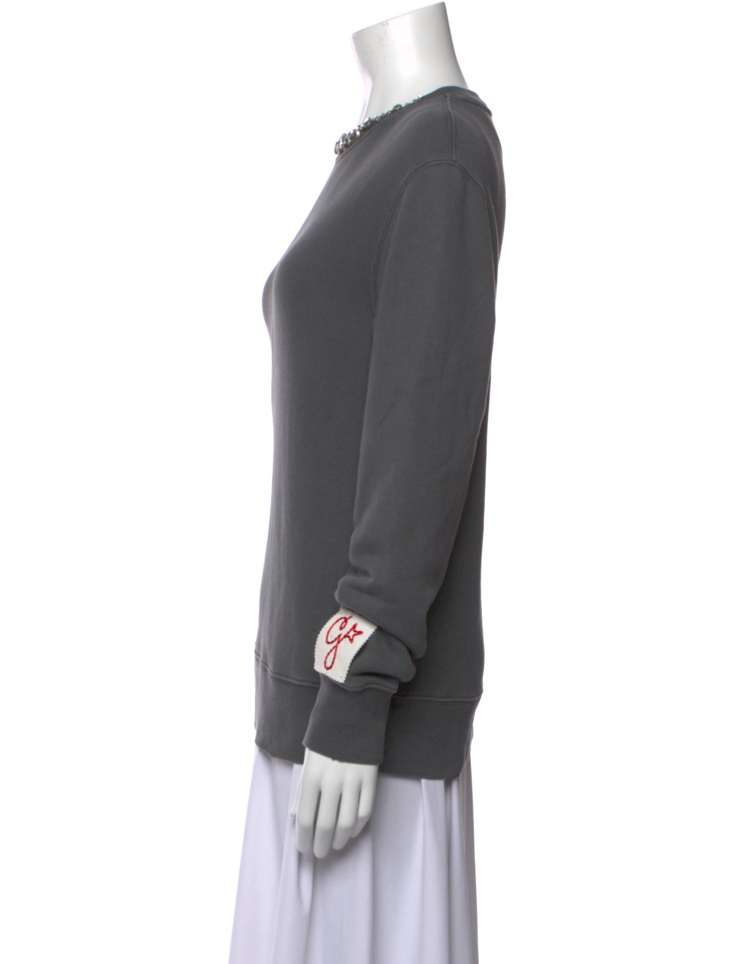 Golden Goose Crew Neck Long Sleeve Sweatshirt