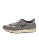 Golden Goose Suede Animal Print Sneakers