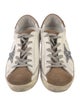Golden Goose Leather Colorblock Pattern Sneakers